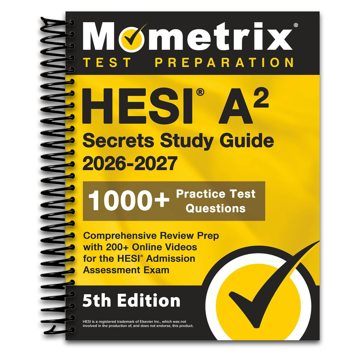 HESI A2 Secrets Study Guide: 1000+ Practice Test Questions, Comprehensive Review Prep with 200+ Online Videos for the HESI Admission Assessment Exam (Spiral bound)