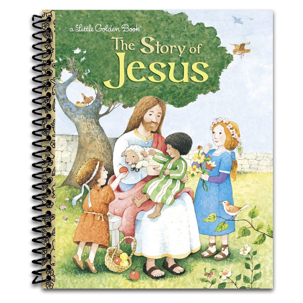 The Story of Jesus: A Christian Book for Kids (Little Golden Book) (Spiral bound)