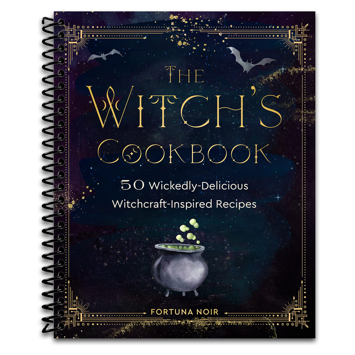 The Witch's Cookbook: 50 Wickedly Delicious Witchcraft-Inspired Recipes (Spiral bound)
