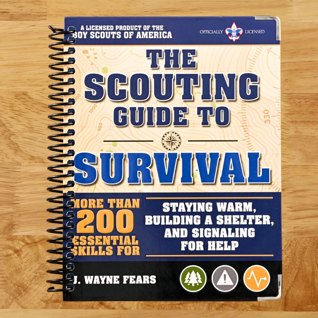 The Scouting Guide to Survival: An Officially-Licensed Book of the Boy Scouts of America (Spiral bound) Happy Coil spiral bound book