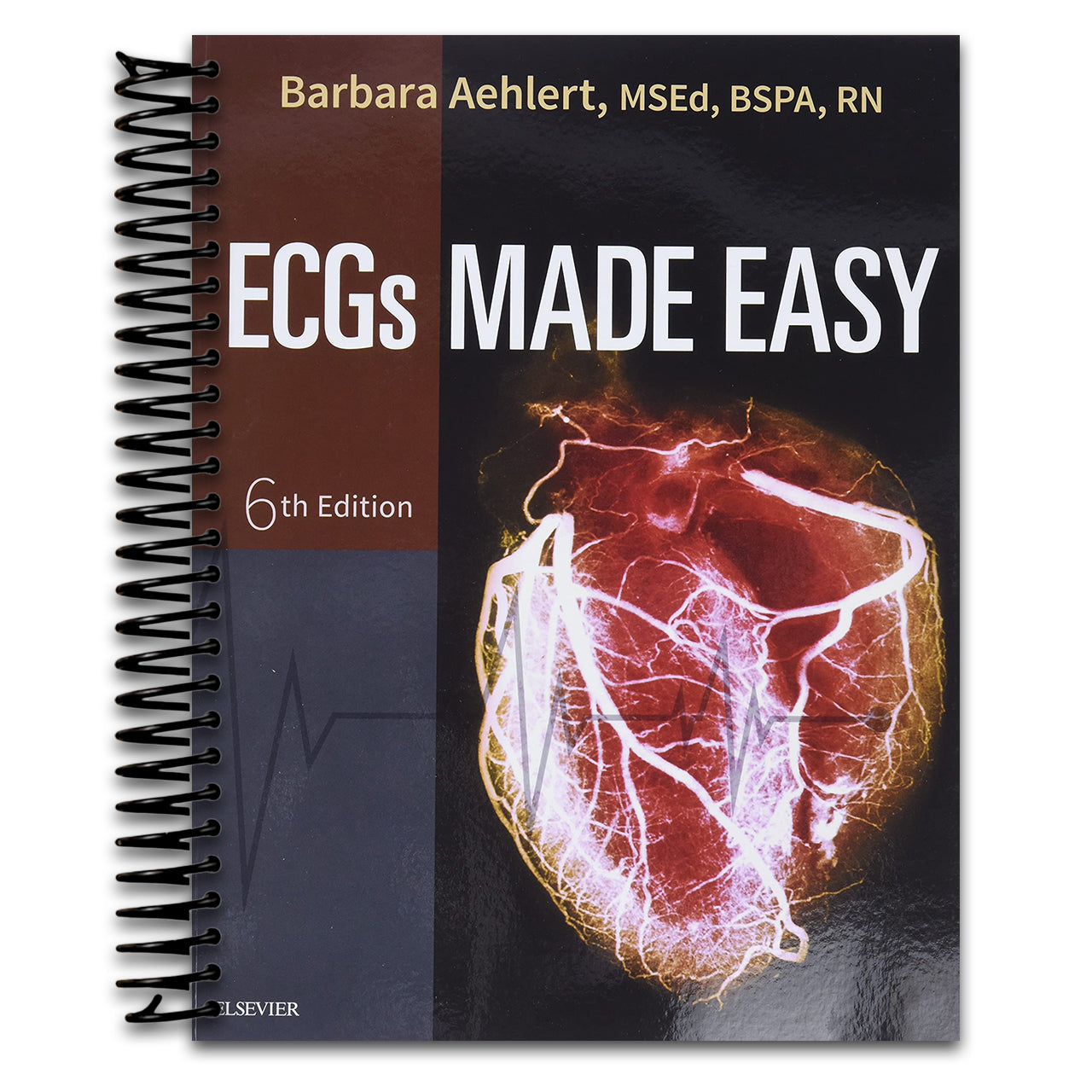 ECGs Made Easy (Spiral bound) Happy Coil spiral bound book