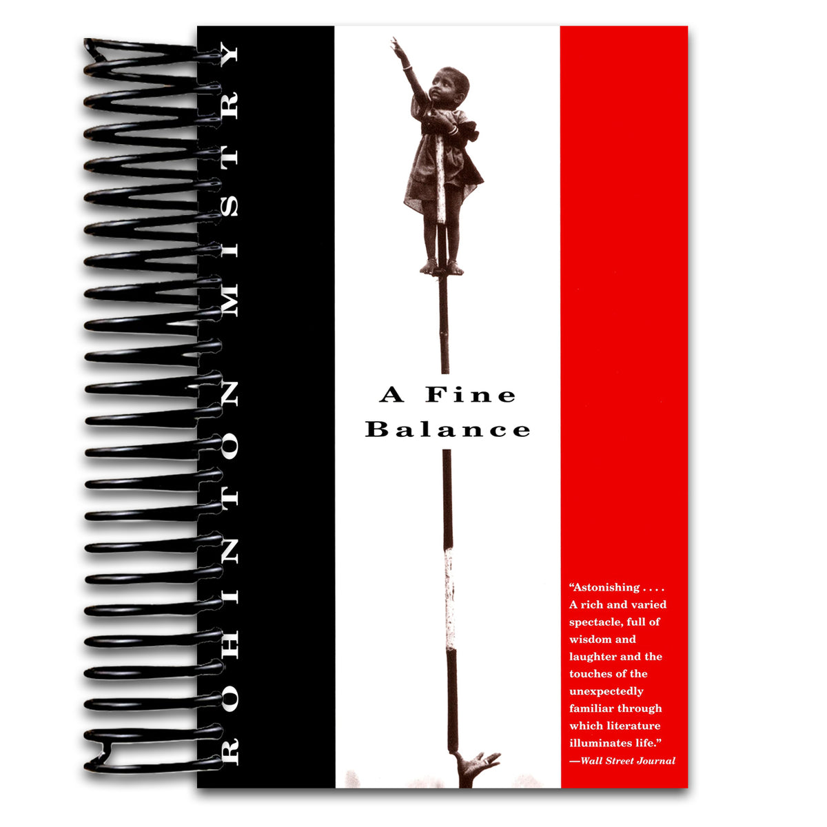 A Fine Balance (Spiral bound) Happy Coil spiral bound book
