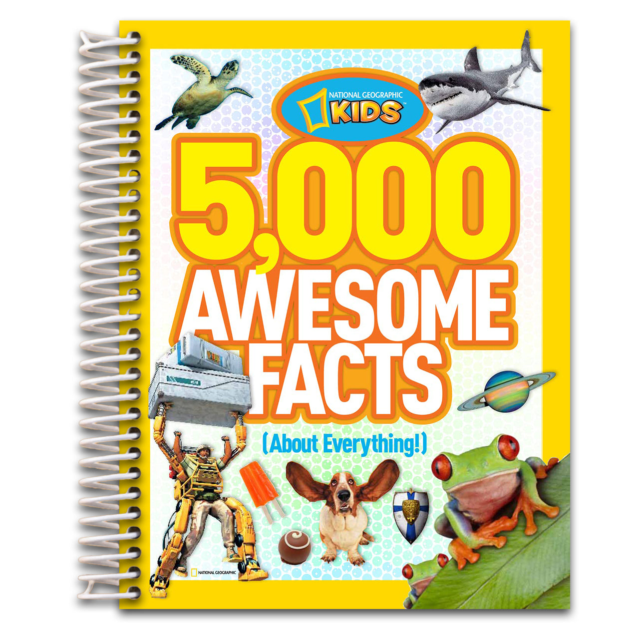 5,000 Awesome Facts (About Everything!) (National Geographic Kids) (Spiral bound)
