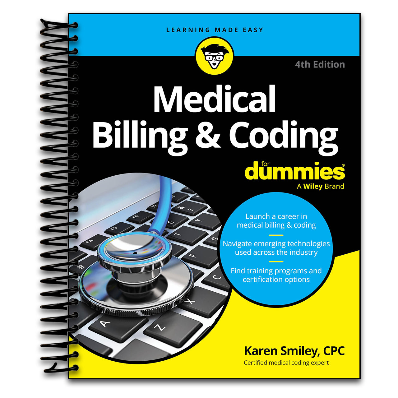 Medical Billing & Coding For Dummies (For Dummies: Learning Made Easy) (Spiral bound) Happy Coil spiral bound book