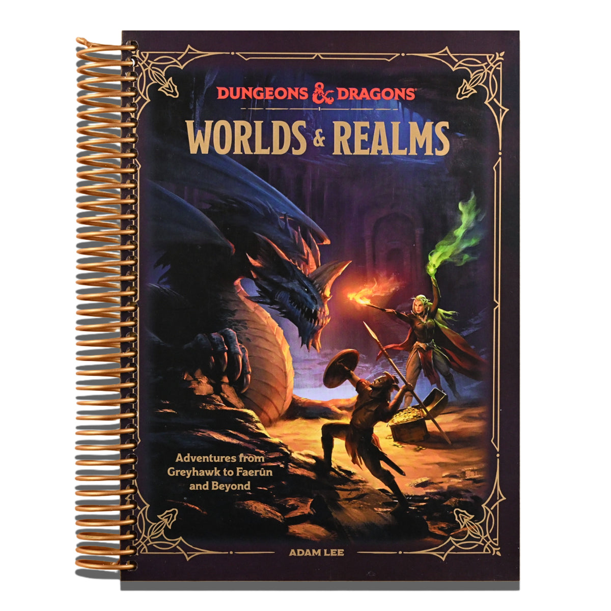 Dungeons & Dragons Worlds & Realms: Adventures from Greyhawk to Faerûn and Beyond (Spiral bound)