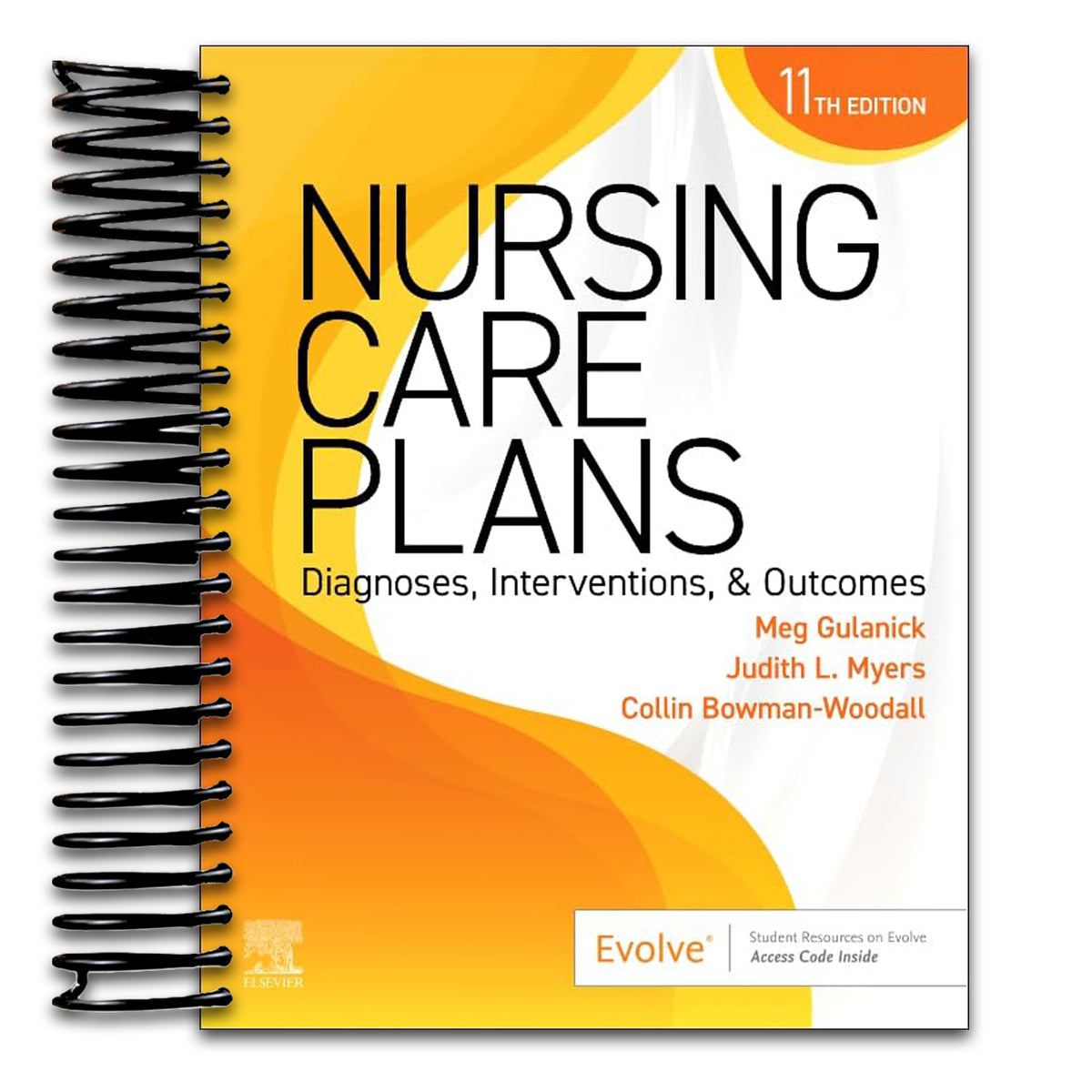 Nursing Care Plans: Diagnoses, Interventions, and Outcomes (Spiral bound) Happy Coil spiral bound book