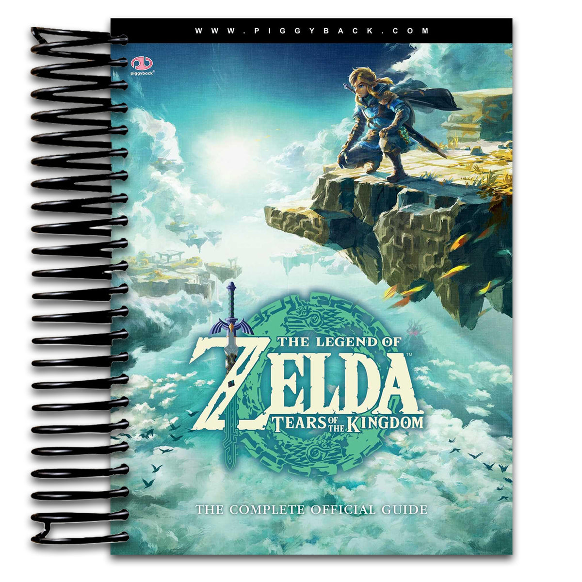 The Legend of Zelda™: Tears of the Kingdom – The Complete Official Guide: Standard Edition (Spiral bound) Happy Coil spiral bound book