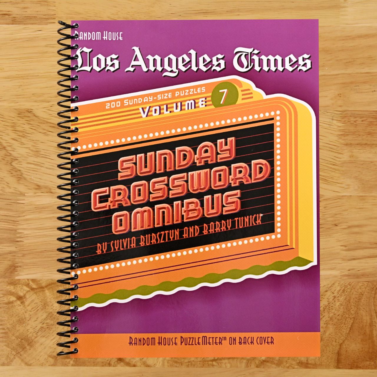 Los Angeles Times Sunday Crossword Omnibus, Volume 7 (Spiral bound) Happy Coil spiral bound book