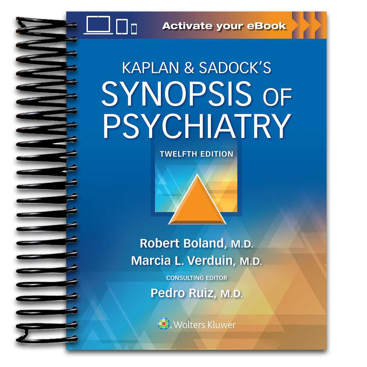 Kaplan & Sadock’s Synopsis of Psychiatry (Spiral bound) Happy Coil spiral bound book