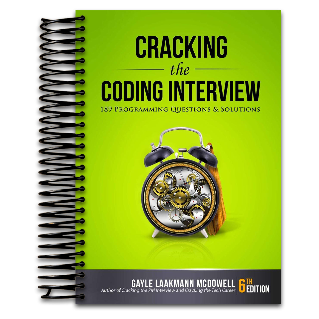 Cracking the Coding Interview: 189 Programming Questions and Solutions (Spiral bound) Happy Coil spiral bound book