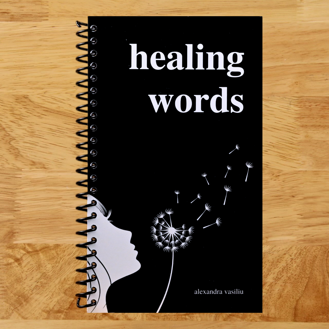 Healing Words: A Poetry Collection For Broken Hearts (Spiral bound) Happy Coil spiral bound book