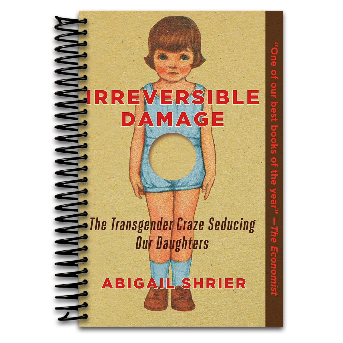 Irreversible Damage: The Transgender Craze Seducing Our Daughters (Spiral bound) Happy Coil spiral bound book