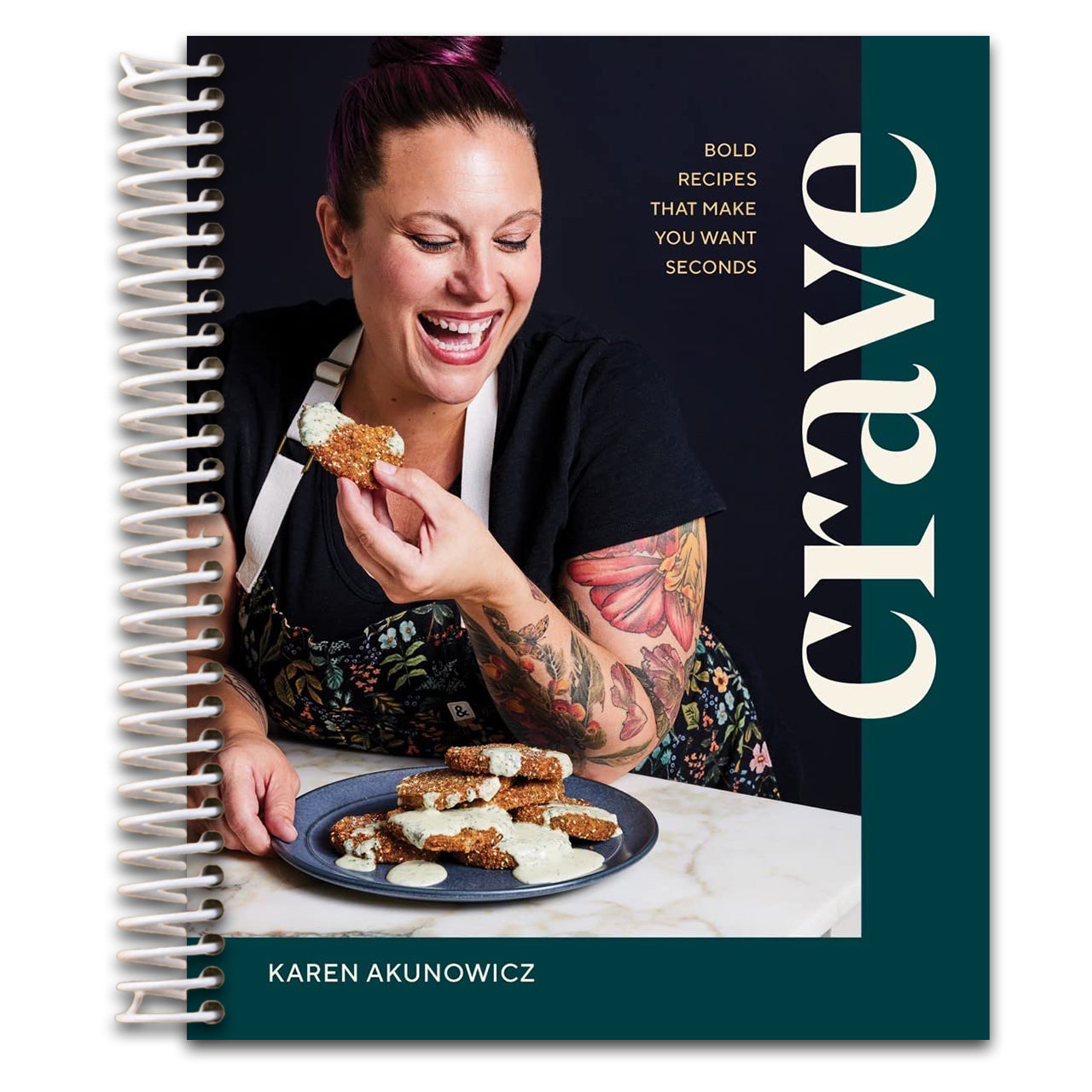 Crave: Bold Recipes That Make You Want Seconds (Spiral bound) Happy Coil spiral bound book