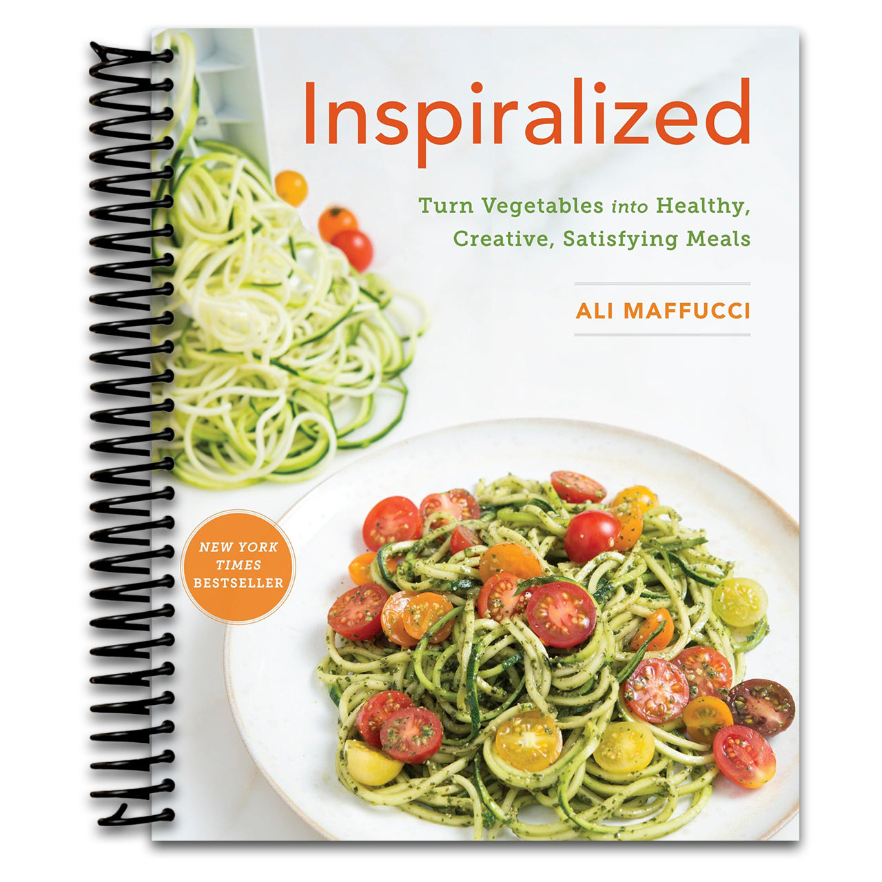 Inspiralized: Turn Vegetables into Healthy, Creative, Satisfying Meals: A Cookbook (Spiral bound)