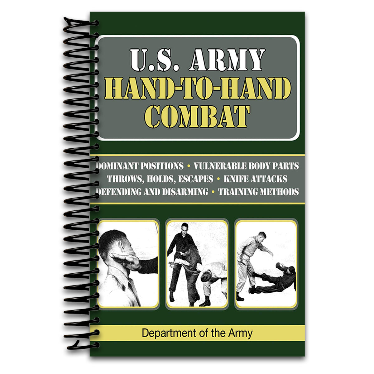 U.S. Army Hand-to-Hand Combat (US Army Survival) (Spiral bound) Happy Coil spiral bound book