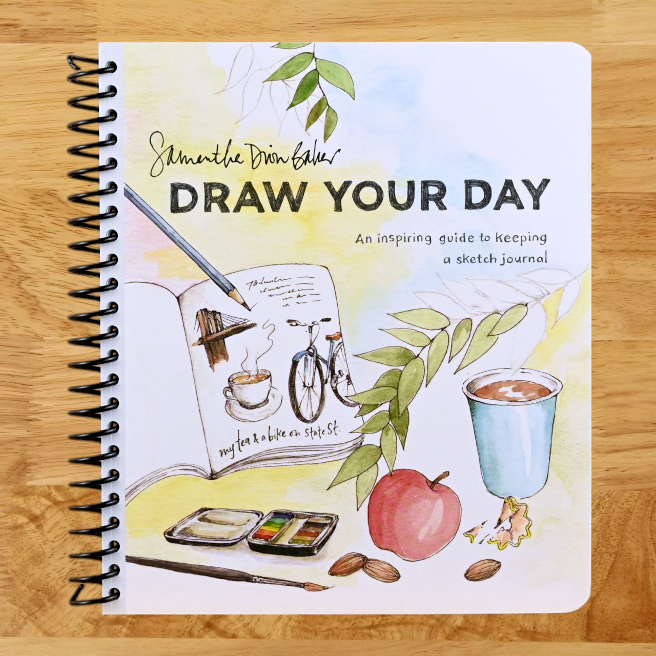 Draw Your Day: An Inspiring Guide to Keeping a Sketch Journal (Spiral bound)