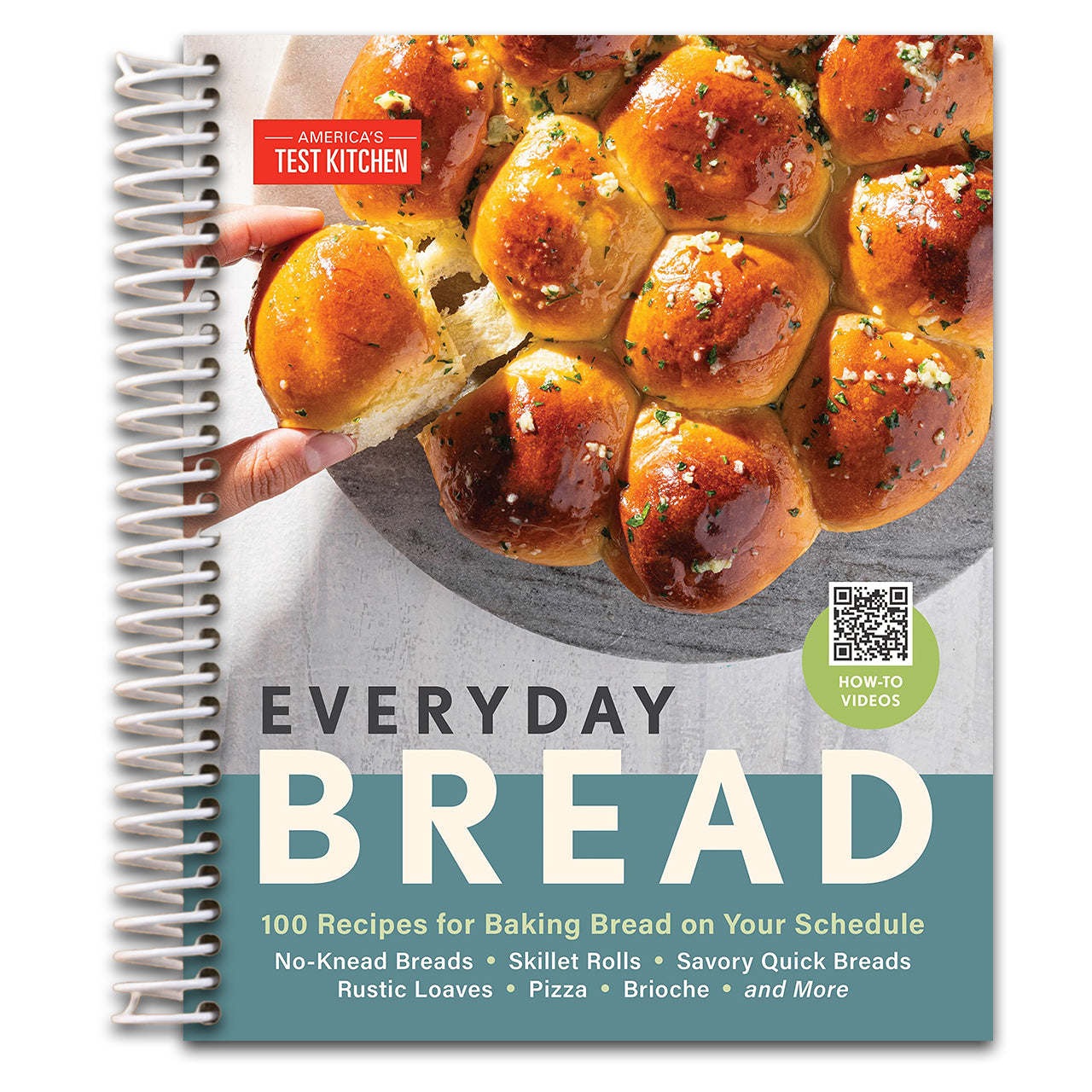 Everyday Bread: 100 Recipes for Baking Bread on Your Schedule (Spiral bound)