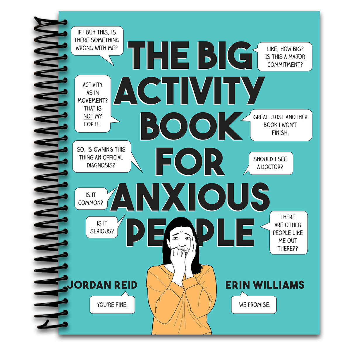 The Big Activity Book for Anxious People (Spiral bound)