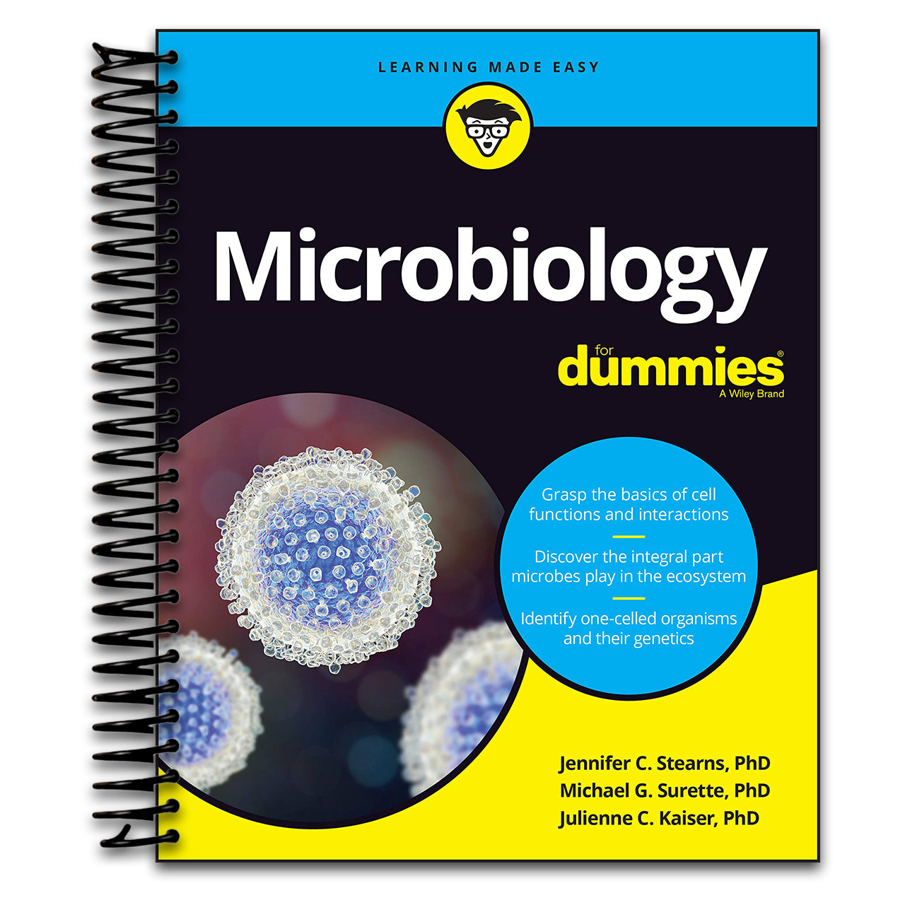 Microbiology For Dummies (Spiral bound) Happy Coil spiral bound book