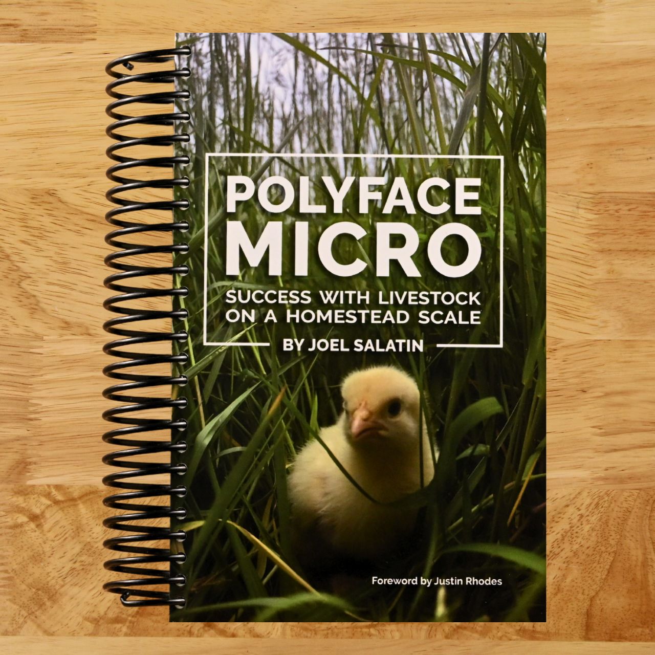 Polyface Micro: Success with Livestock on a Homestead Scale (Spiral bound) Happy Coil spiral bound book