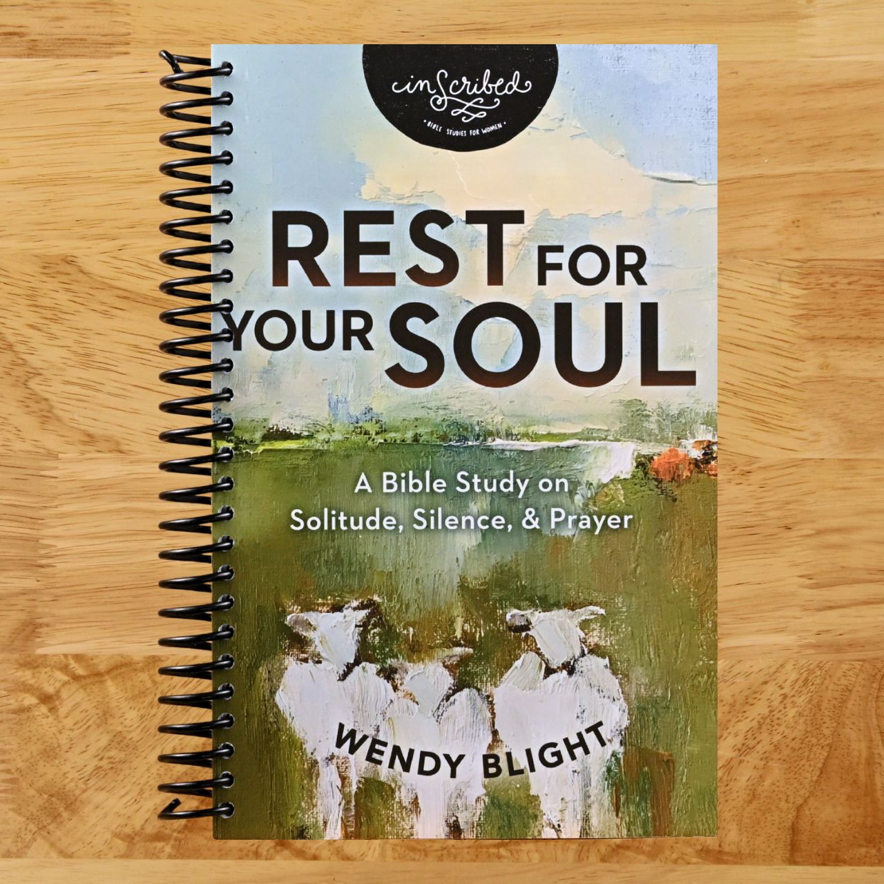 Rest for Your Soul: A Bible Study on Solitude, Silence, and Prayer (InScribed Collection) (Spiral bound) Happy Coil spiral bound book
