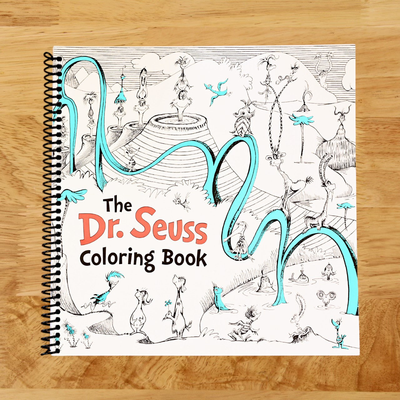 The Dr. Seuss Coloring Book (Dr. Seuss Coloring Books for Adults and Kids)