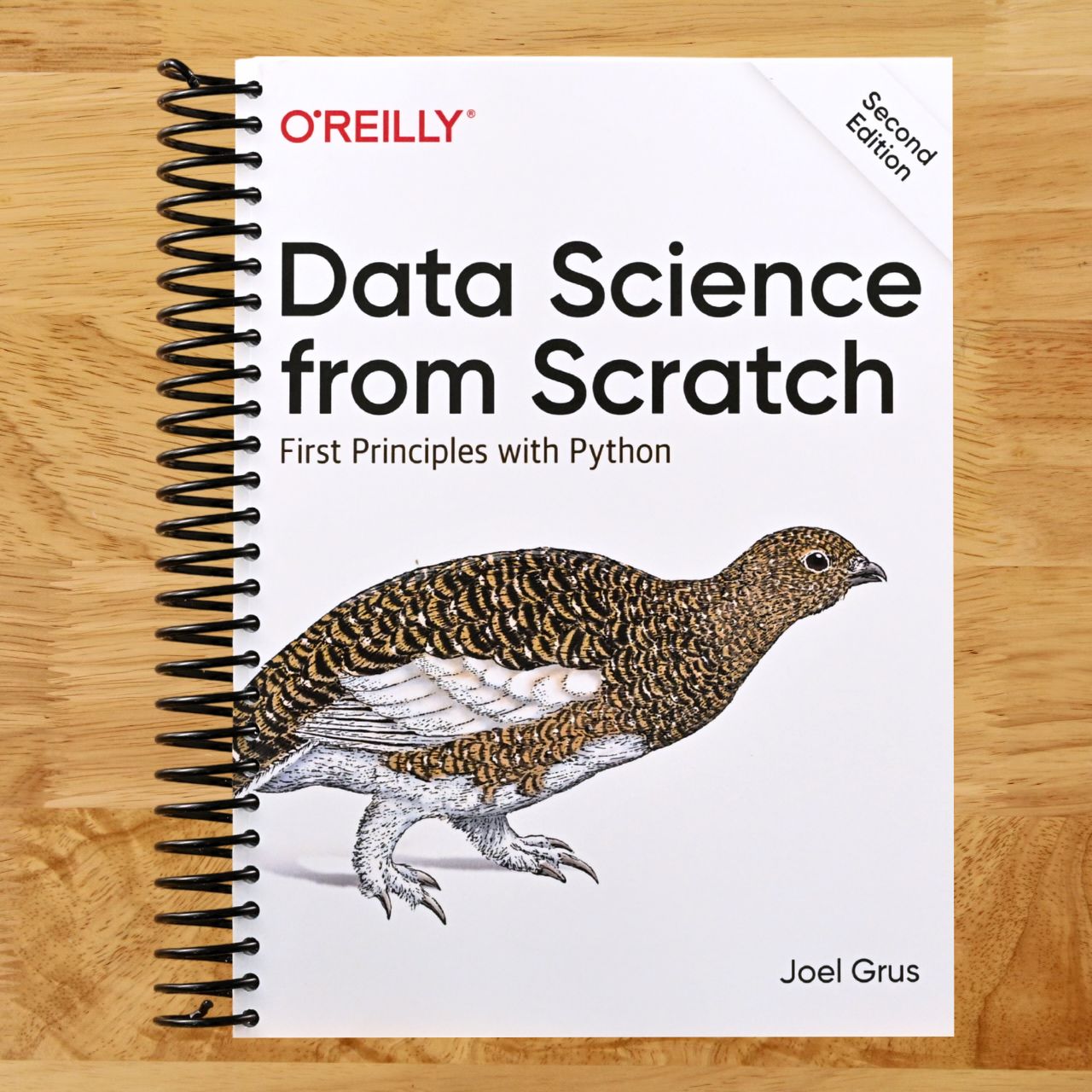 Data Science from Scratch: First Principles with Python (Spiral bound) Happy Coil spiral bound book