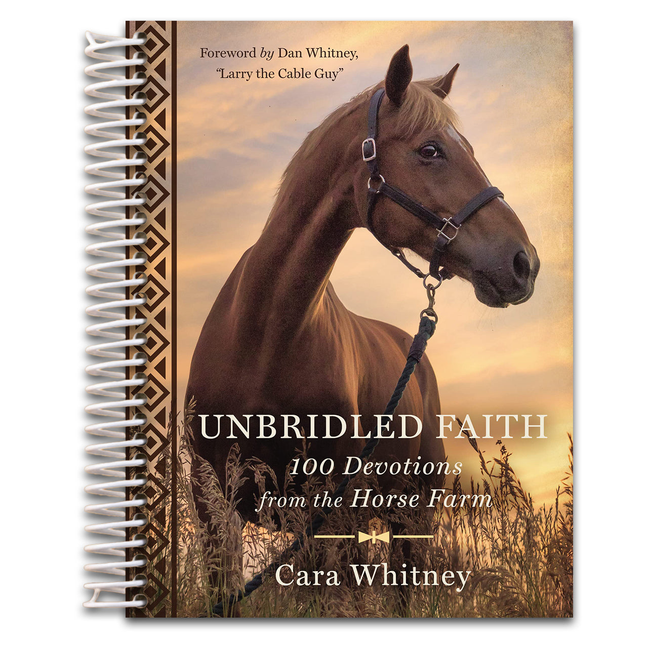 Unbridled Faith: 100 Devotions from the Horse Farm - A Daily Devotional - The Perfect Christian Gift for Horse Lovers and Equestrian Enthusiasts (Spiral bound) Happy Coil spiral bound book