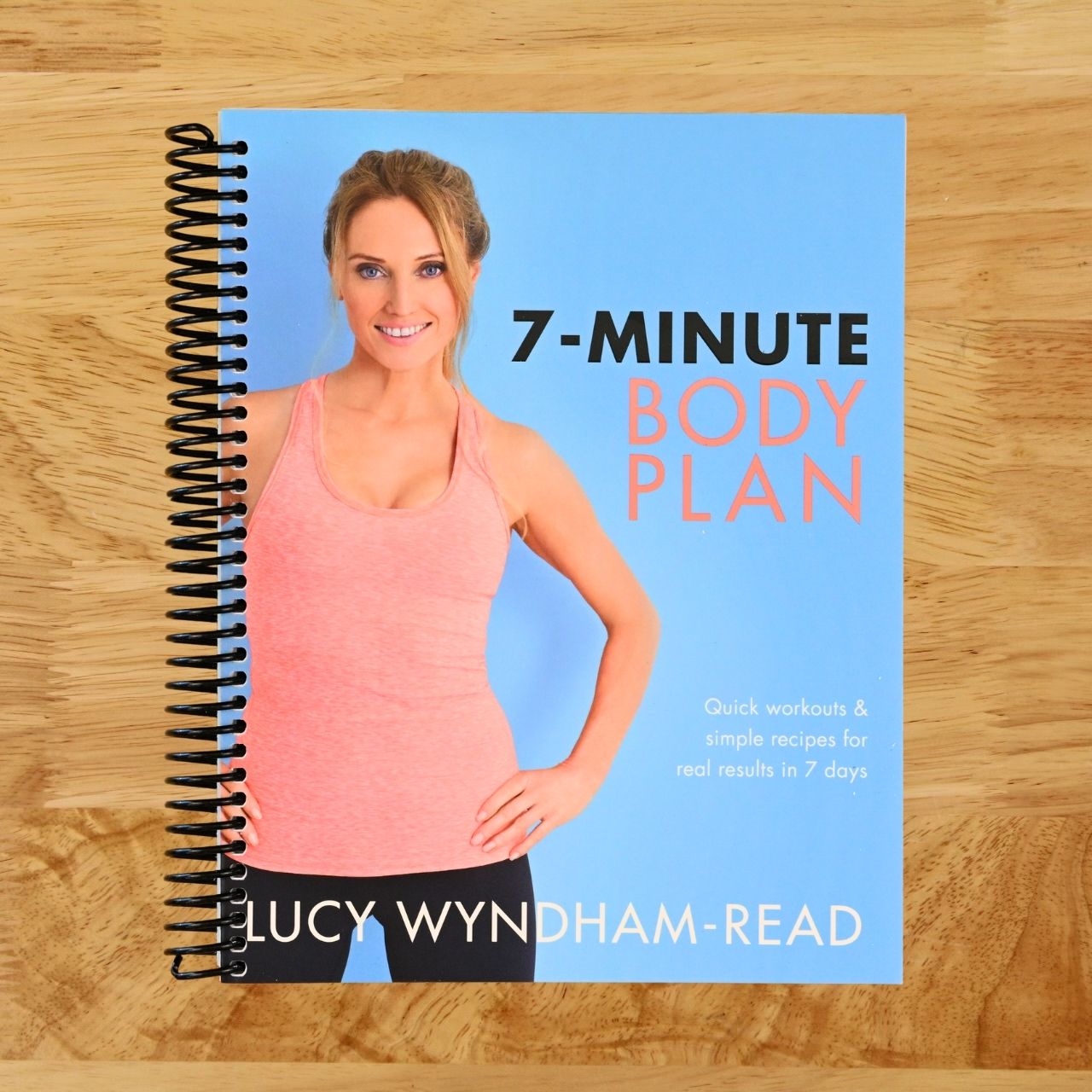 7-Minute Body Plan: Quick workouts & simple recipes for real results in 7 days, Sky/Pale blue