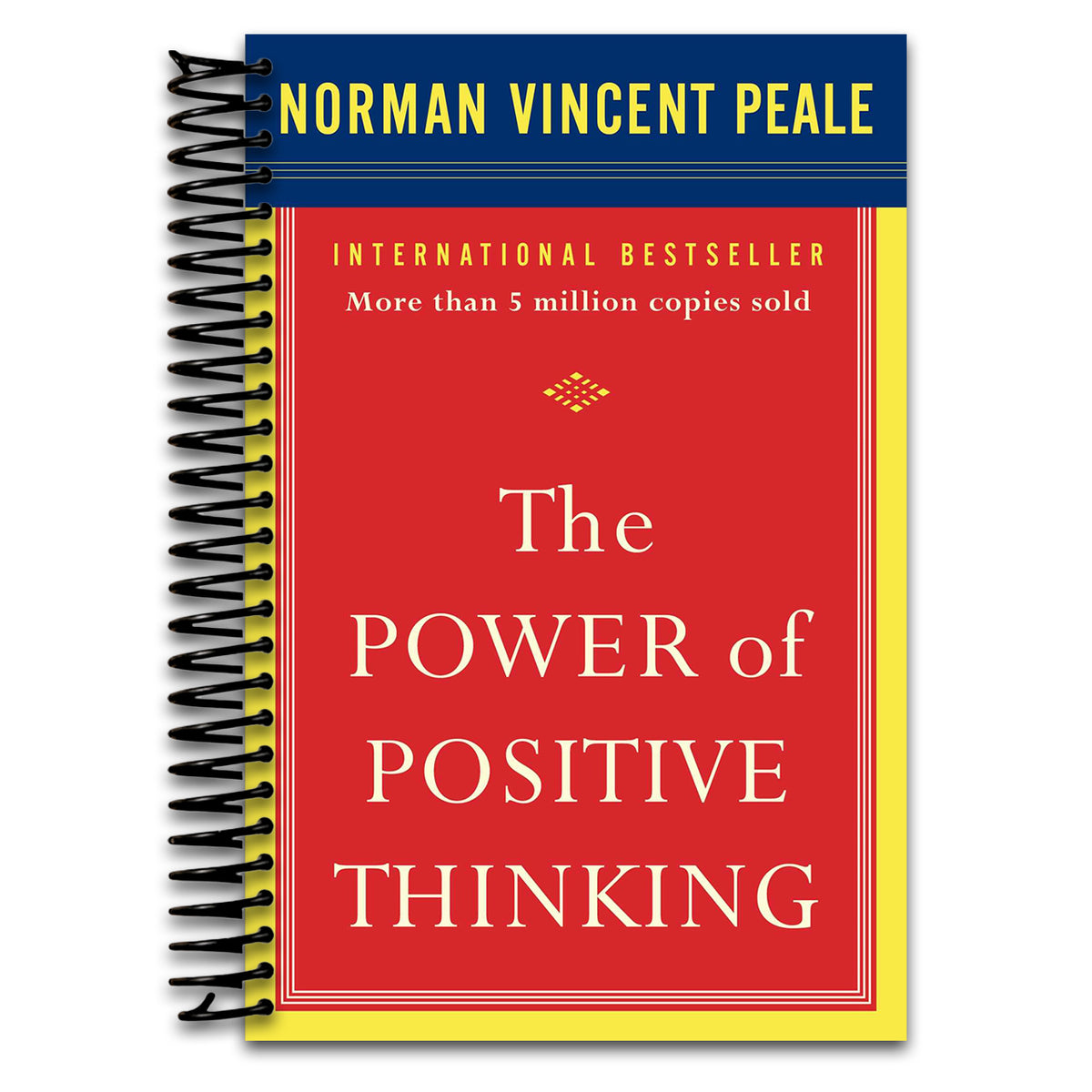 The Power of Positive Thinking (Spiral bound) Happy Coil spiral bound book