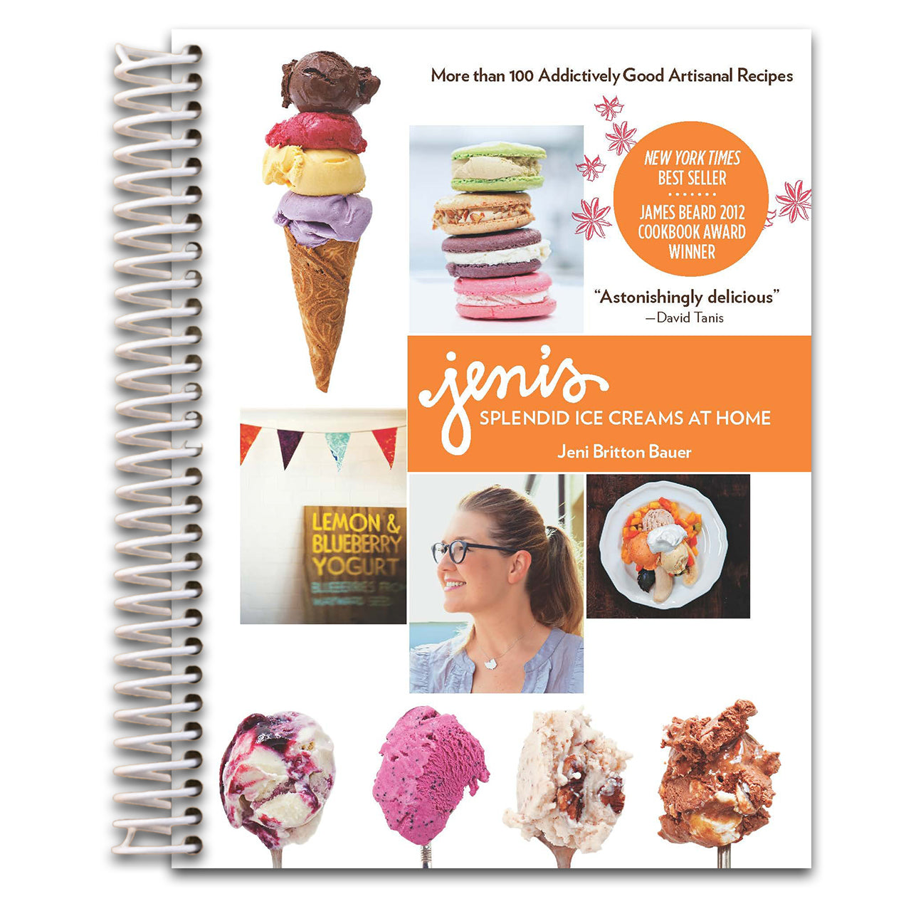 Jeni's Splendid Ice Creams at Home (Spiral bound)