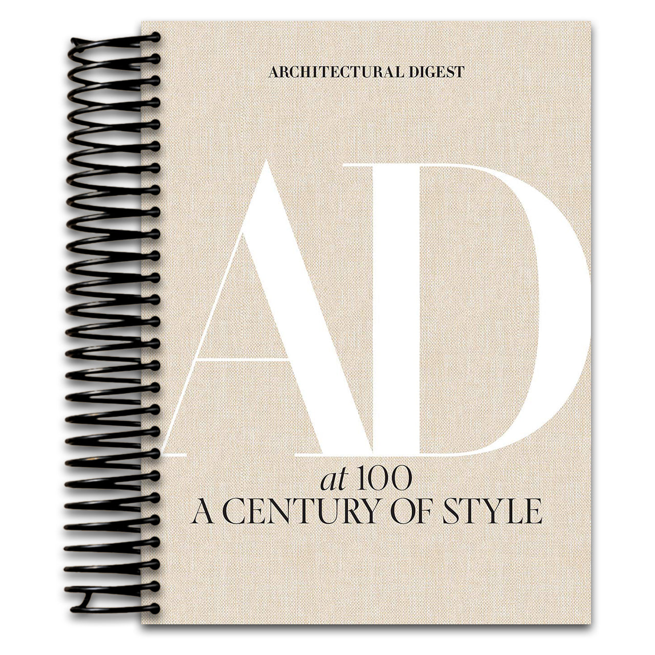 Architectural Digest at 100: Century of celebrity homes, iconic designers, and evolving American taste from Architectural Digest's archives. (Spiral bound) Happy Coil spiral bound book