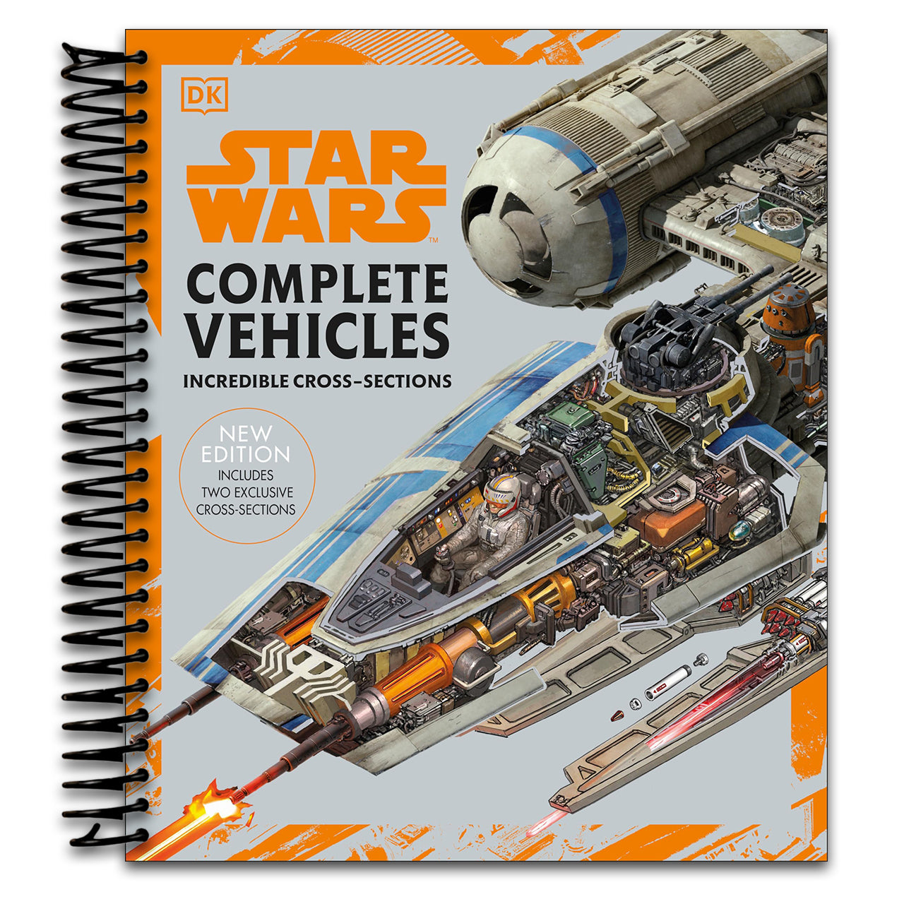 Star Wars Complete Vehicles New Edition (Spiral bound) Happy Coil spiral bound book