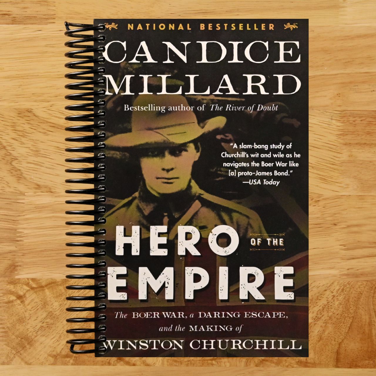 Hero of the Empire: The Boer War, a Daring Escape, and the Making of Winston Churchill (Spiral bound) Happy Coil spiral bound book