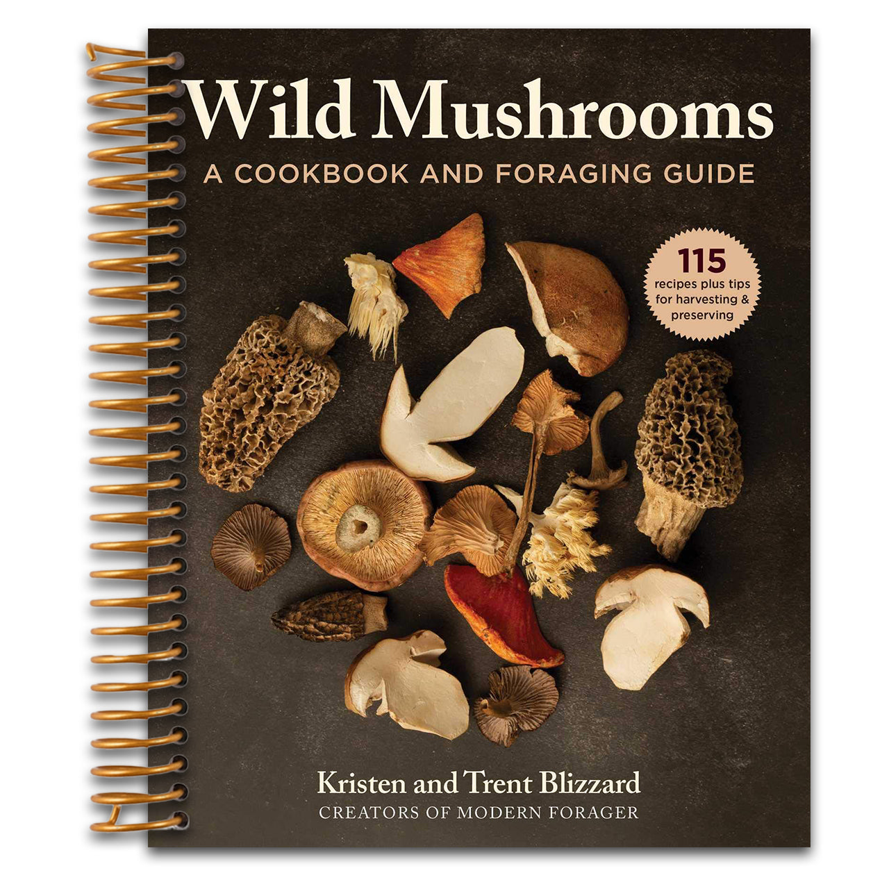 Wild Mushrooms: A Cookbook and Foraging Guide (Spiral bound)