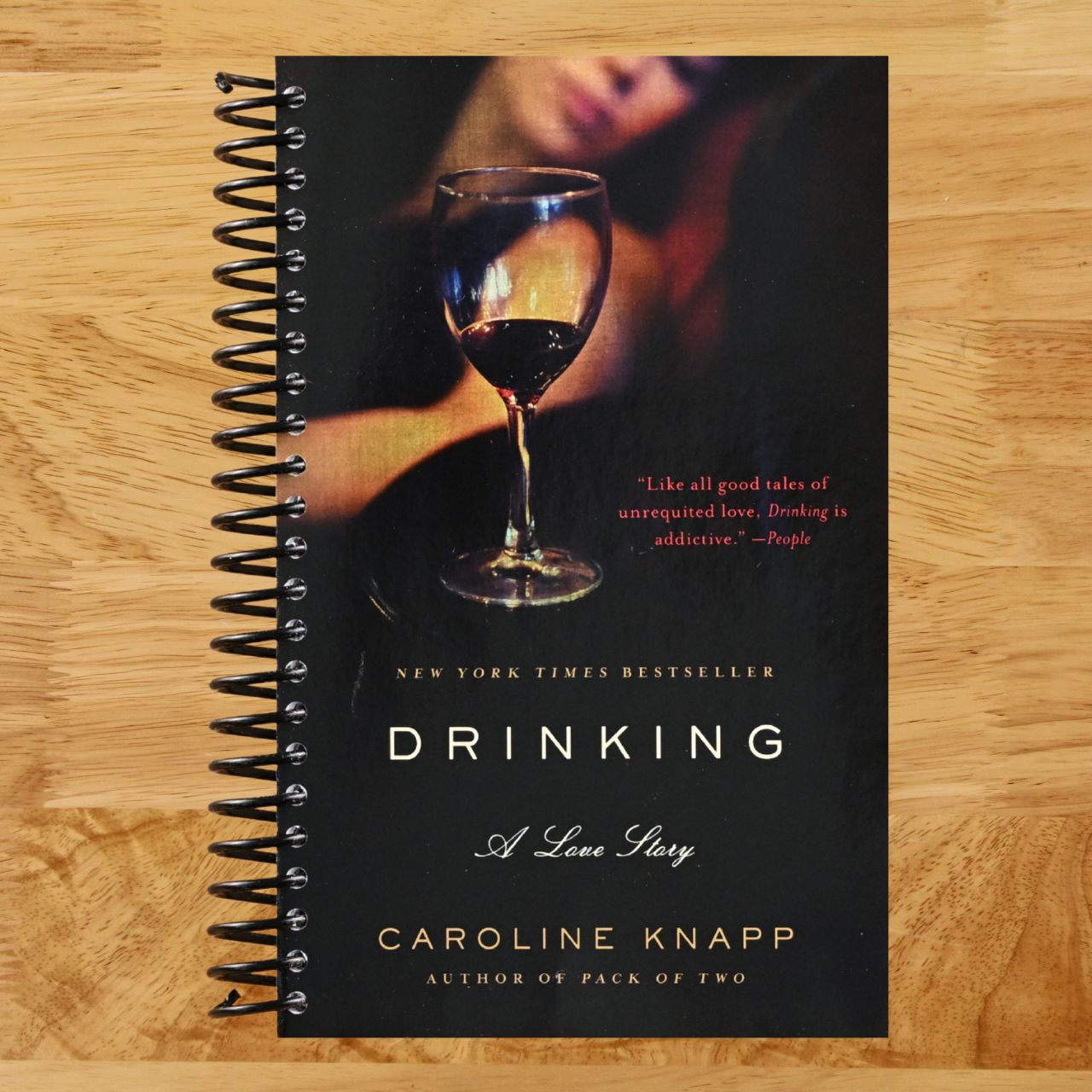 Drinking: A Love Story (Spiral bound) Happy Coil spiral bound book