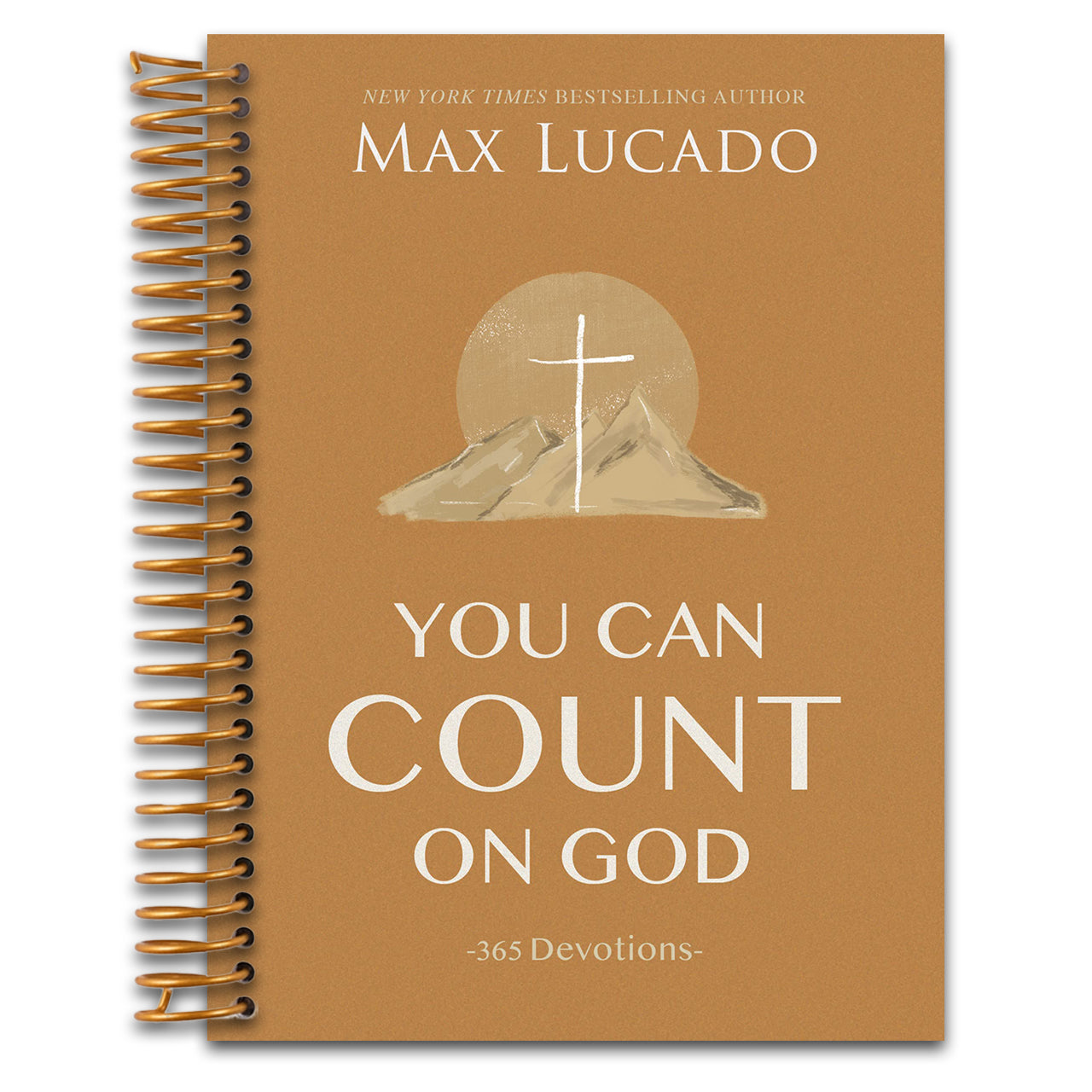 You Can Count on God: 365 Daily Devotions for Hope and Peace (A One-Year Devotional) – The Perfect Christian Gift for Women and Men (Spiral bound) Happy Coil spiral bound book