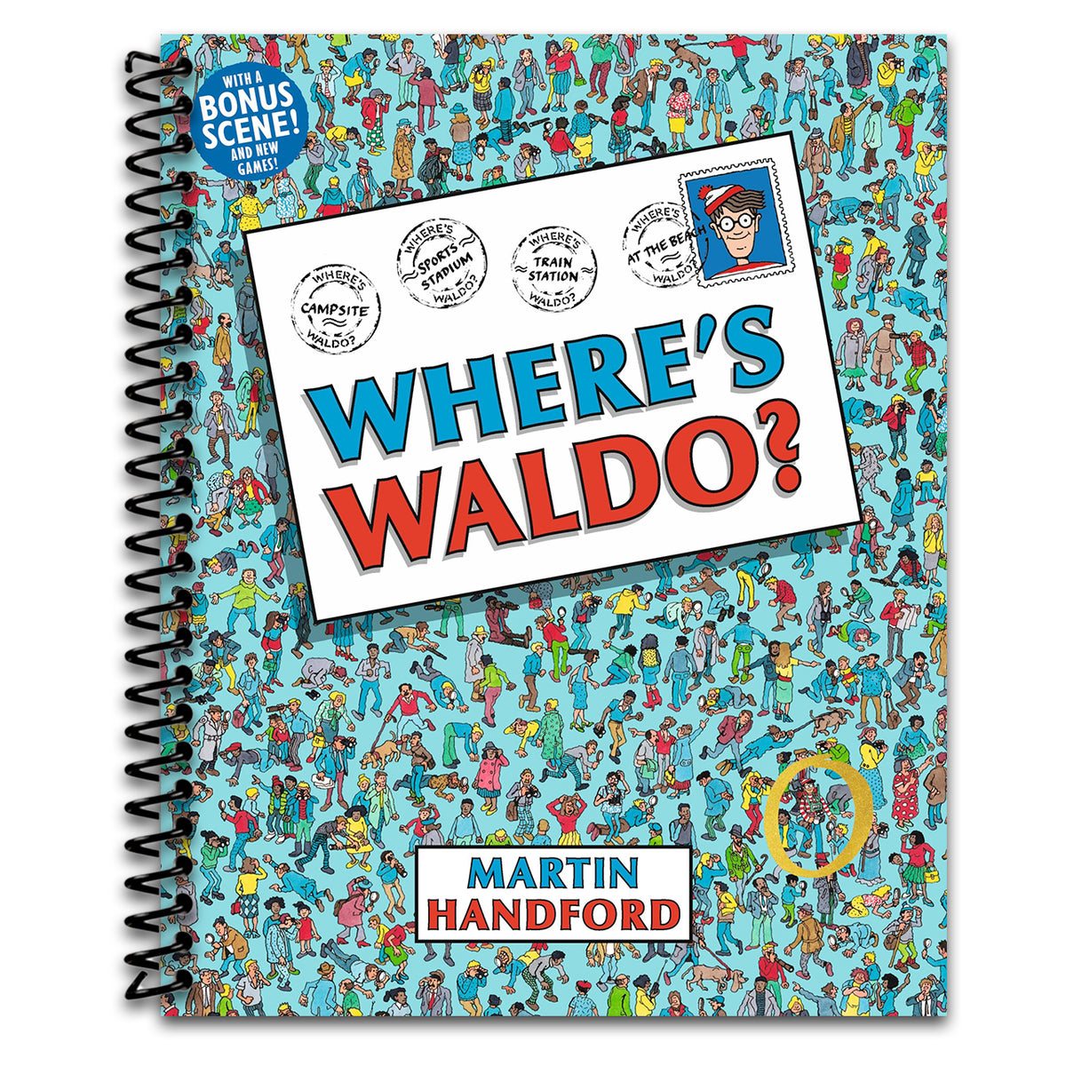 Where's Waldo?: (A Hidden Object Activity Book with Search & Find Puzzle Games - a Perfect Gift & Travel Companion for All Ages) (Spiral bound)