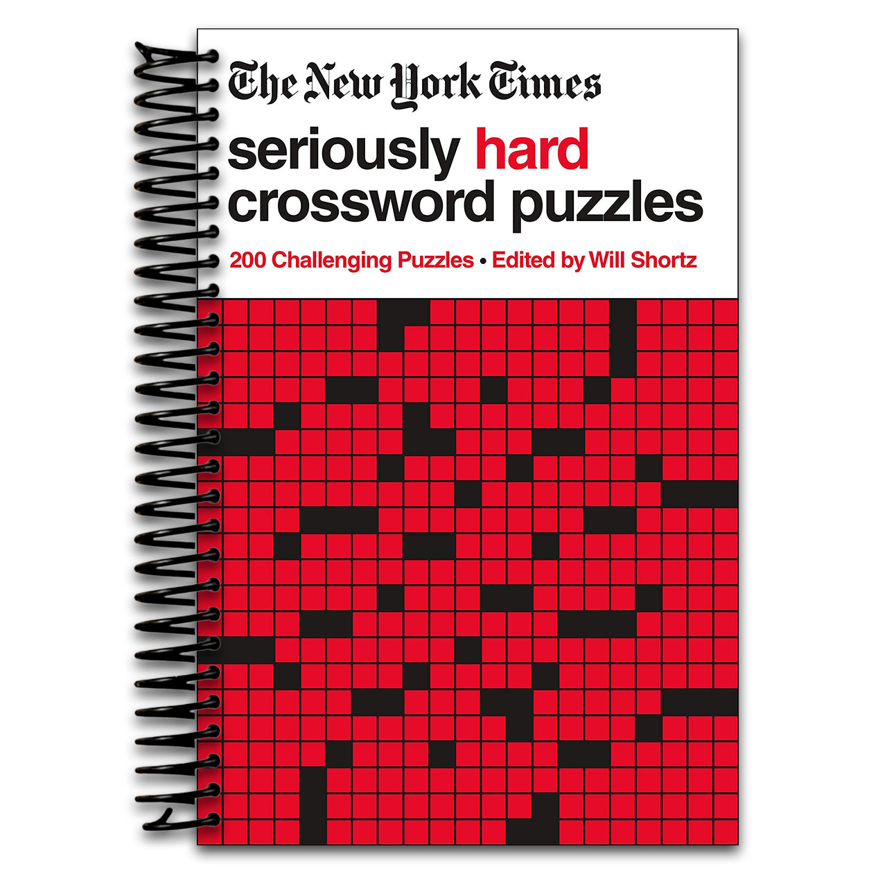New York Times Seriously Hard Crossword Puzzles (Spiral bound) Happy Coil spiral bound book