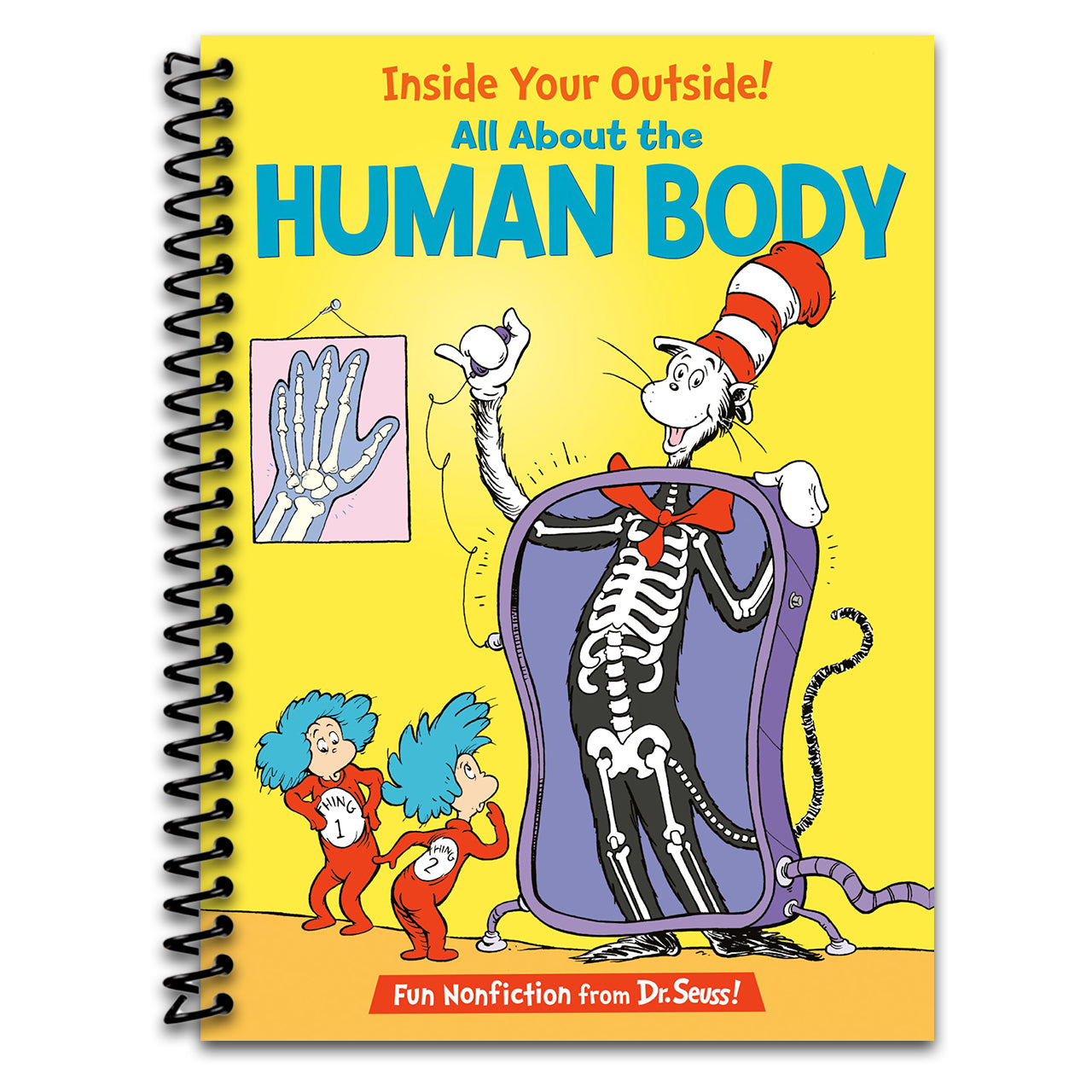 Inside Your Outside! All About the Human Body (The Cat in the Hat's Learning Library) (Spiral bound)