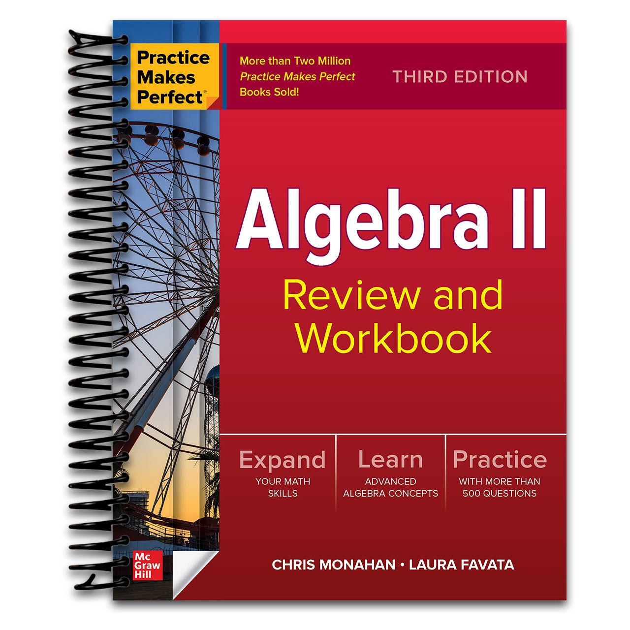 Practice Makes Perfect: Algebra II Review and Workbook, Third Edition (Spiral bound)