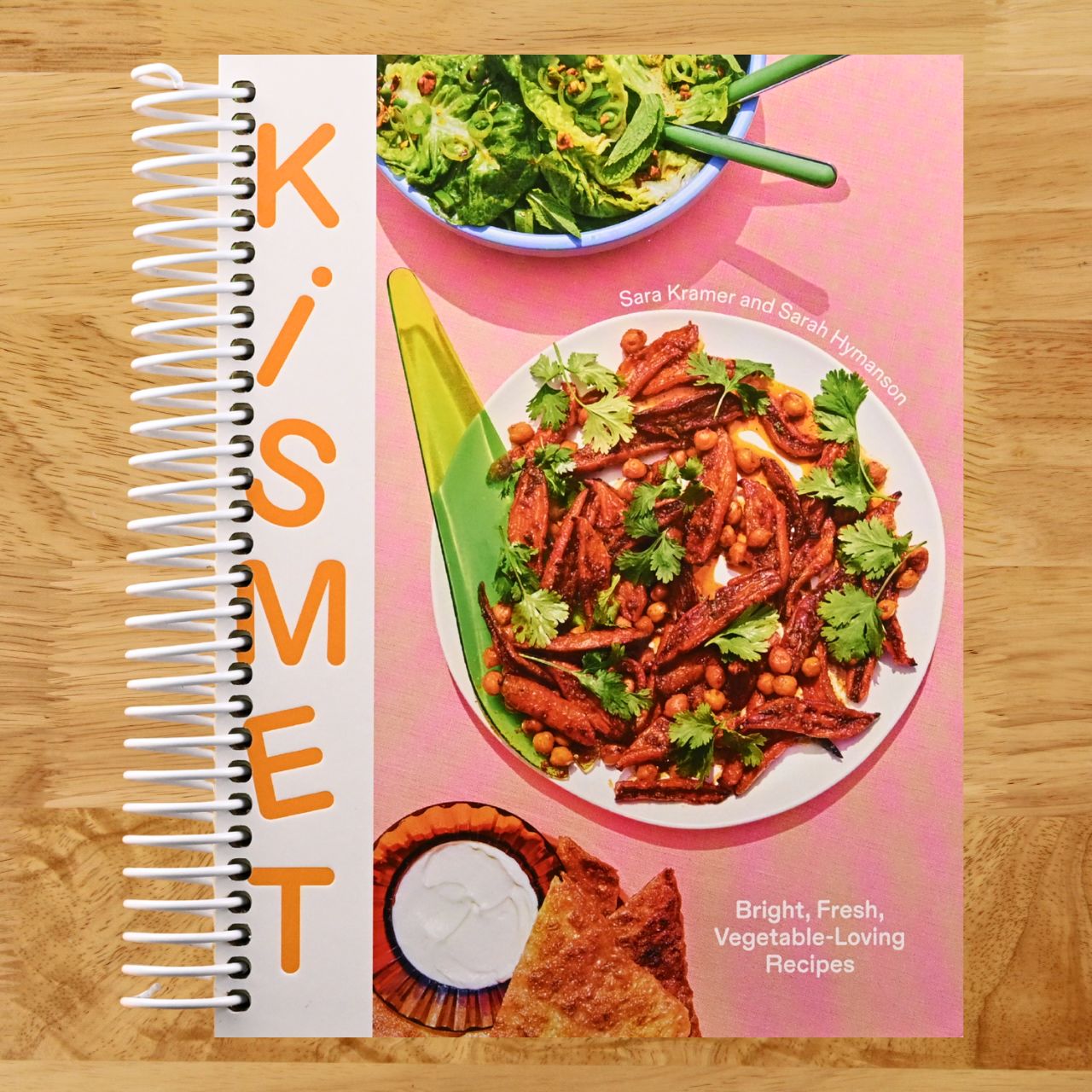 Kismet: Bright, Fresh, Vegetable-Loving Recipes (Spiral bound) Happy Coil spiral bound book