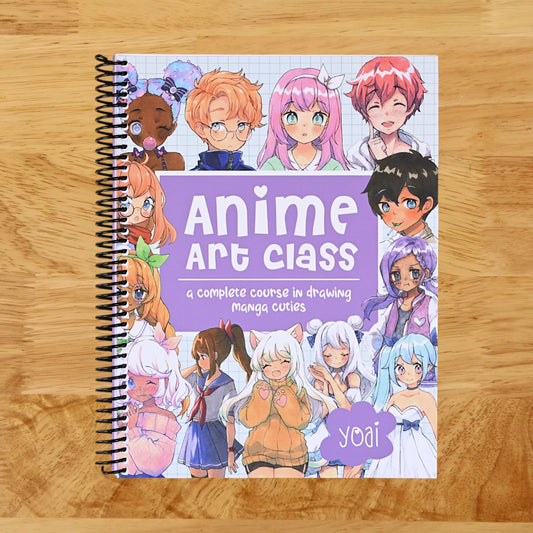 Anime Art Class: A Complete Course in Drawing Manga Cuties (Cute and Cuddly Art, 4)