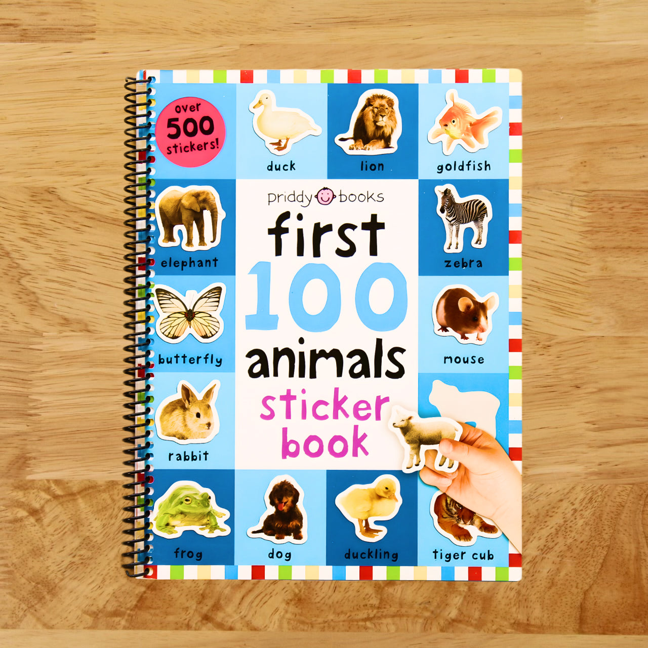 First 100 Stickers: Animals: Over 500 Stickers