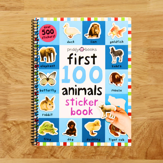 First 100 Stickers: Animals: Over 500 Stickers