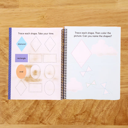 My First Learn-to-Write Workbook: Practice for Kids with Pen Control, Line Tracing, Letters, and More!