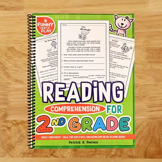 Reading Comprehension Grade 2: Highly Convenient - Ideal for Kids & Skill Enhancing 2nd Grade Reading Books (Reading Comprehension Grade 1, 2, 3 Series)