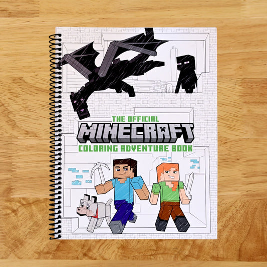 The Official Minecraft Coloring Adventures Book: Create, Explore, Color!: For Young Artists and Kids 5-10 (Gaming)