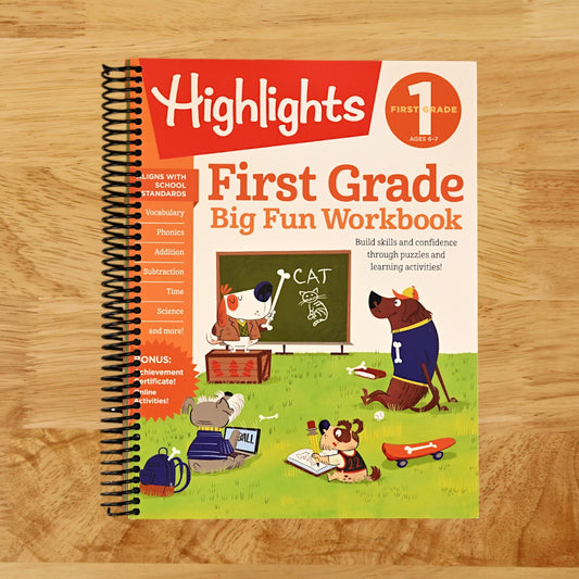 First Grade Big Fun Workbook (Highlights™ Big Fun Activity Workbooks)