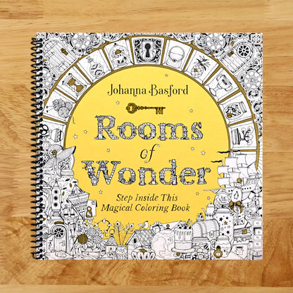 Rooms of Wonder: Step Inside This Magical Coloring Book